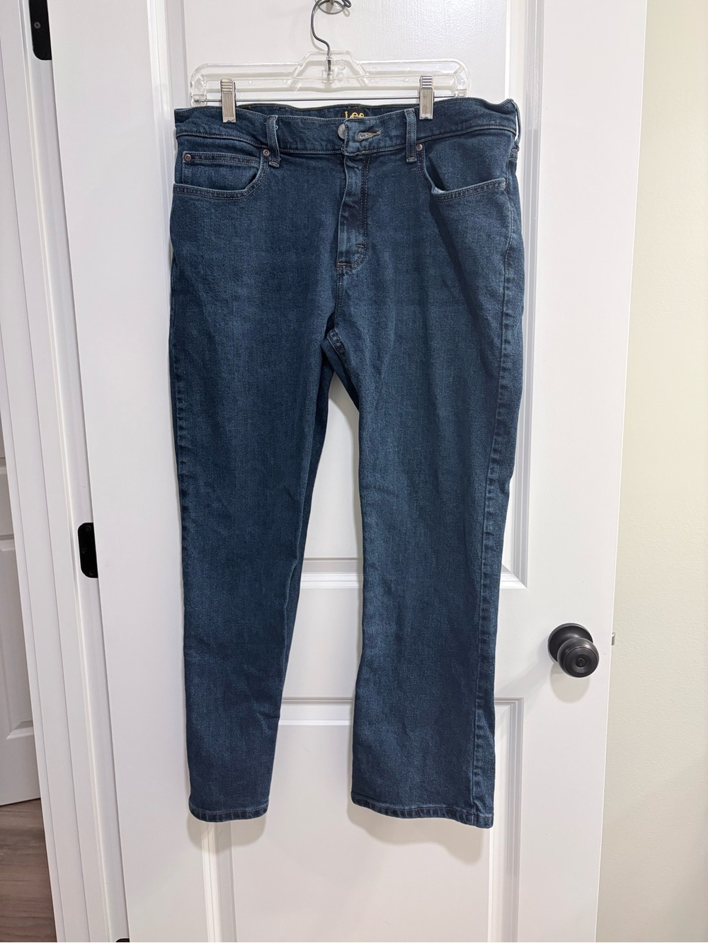 Lee Men's Indigo Straight Jeans